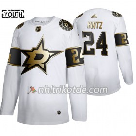 Dallas Stars Trikot Roope Hintz 24 Adidas 2019-2020 Golden Edition Weiß Authentic - Kinder